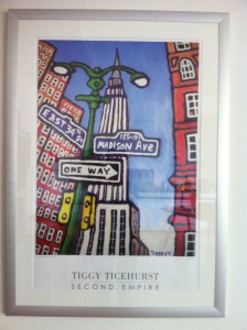 Mein Geheimtipp: Tiggy steht meist vor dem Metropolitan - seine Kunst ist erschwinglich