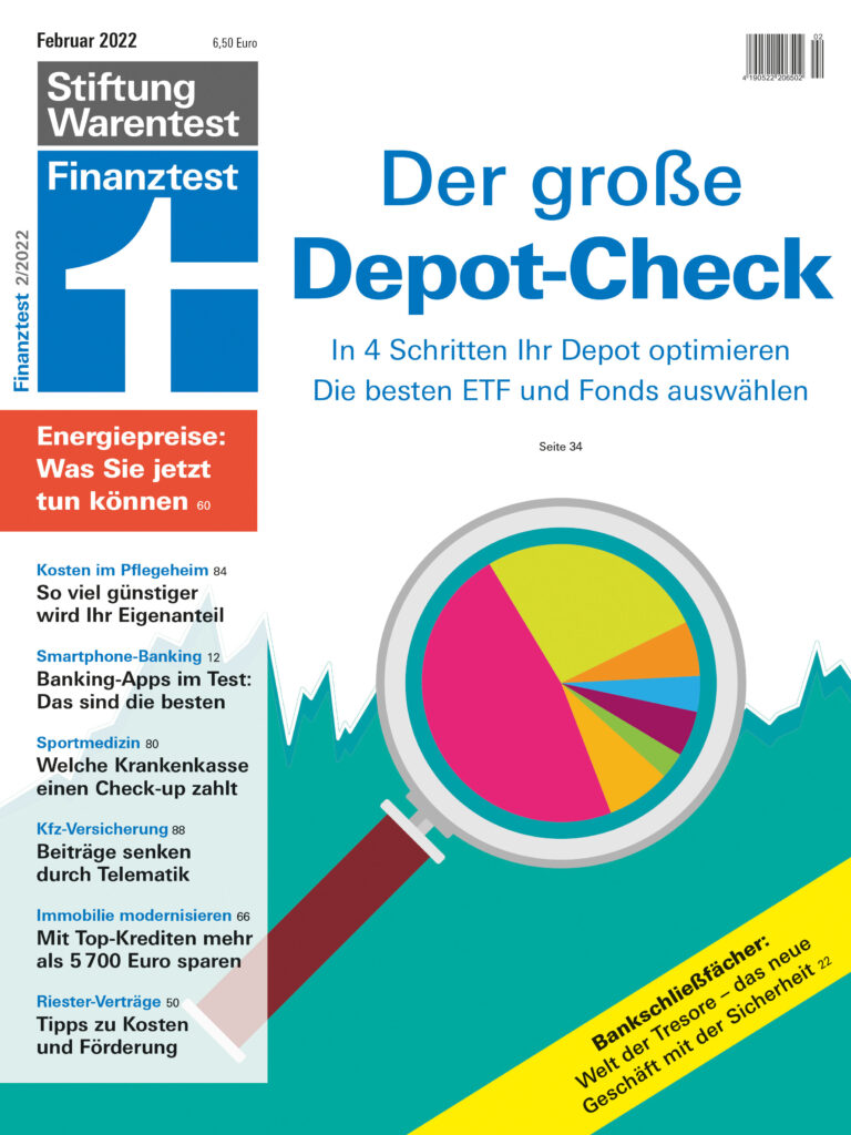 Finanztest Cover 02/2022
