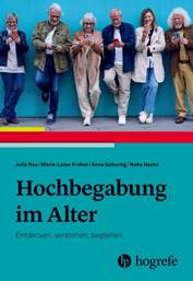 Das Buchcover zeigt eine kleine Gruppe von alten Menschen, die noch sehr fit aussehen.